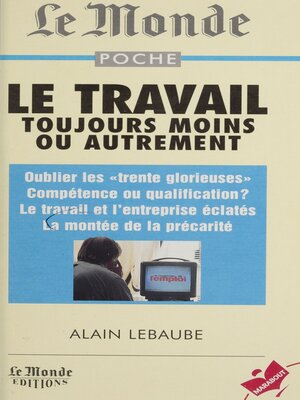 cover image of Le travail